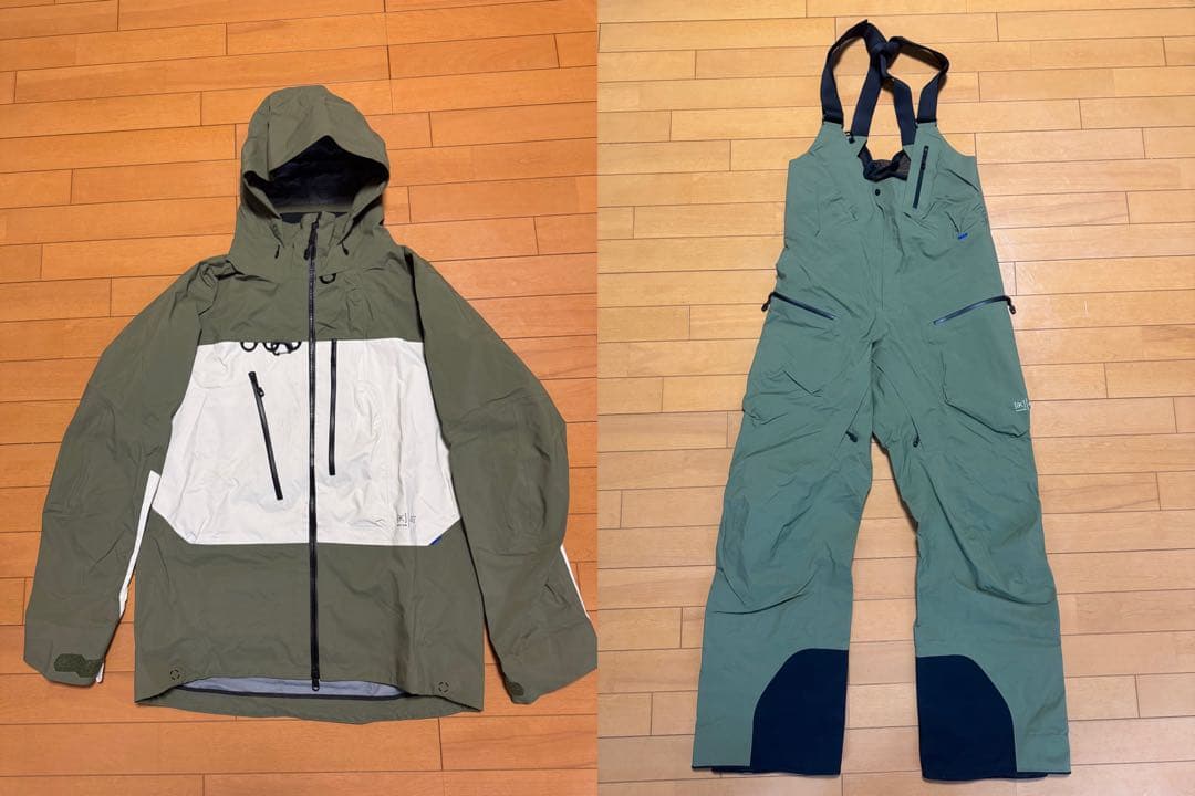 BURTON AK457 上下セット バートン fragment 藤原ヒロシ