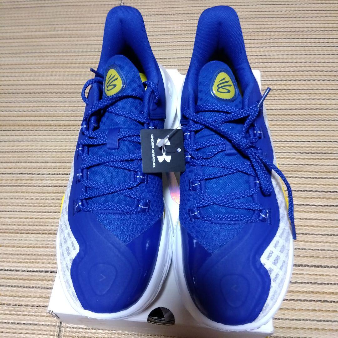 アンダーアーマー　Curry 11 DUB バスケットボールシューズ 青/黄