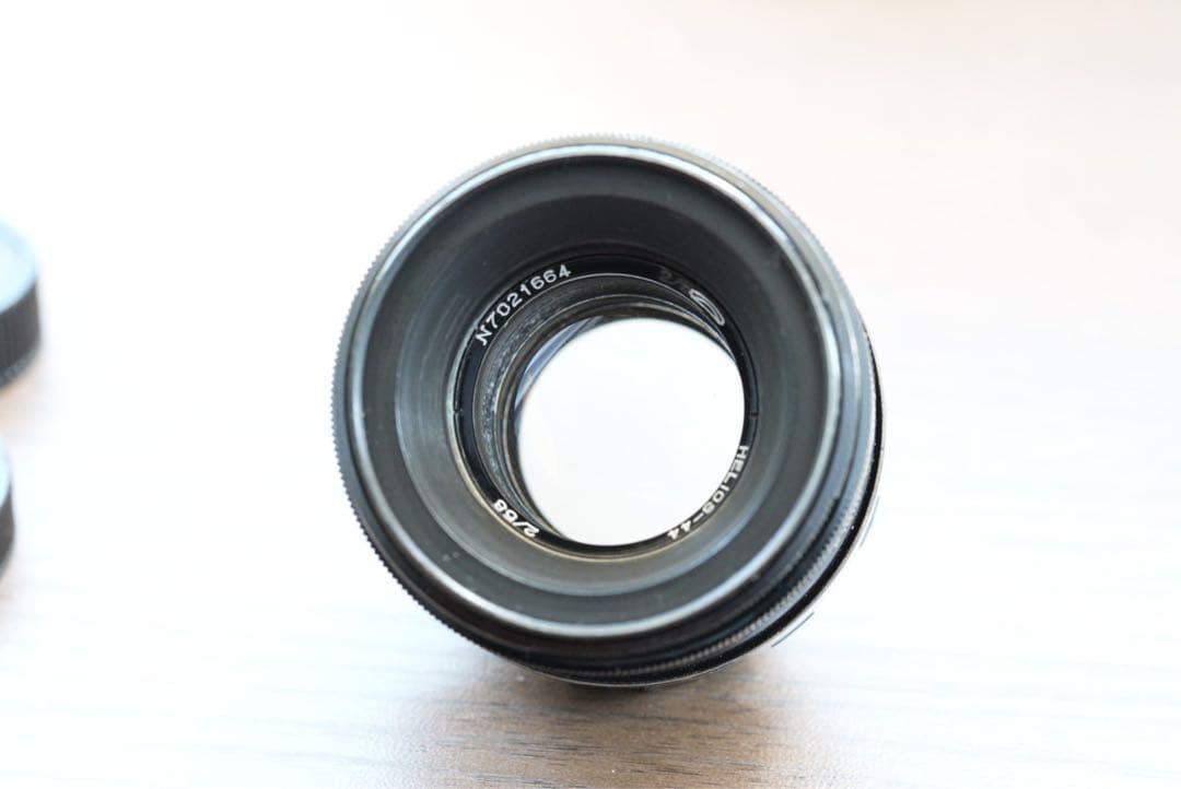 分解清掃済 ゼブラ Helios-44-2 58mm f2 ぐるぐるボケ 011