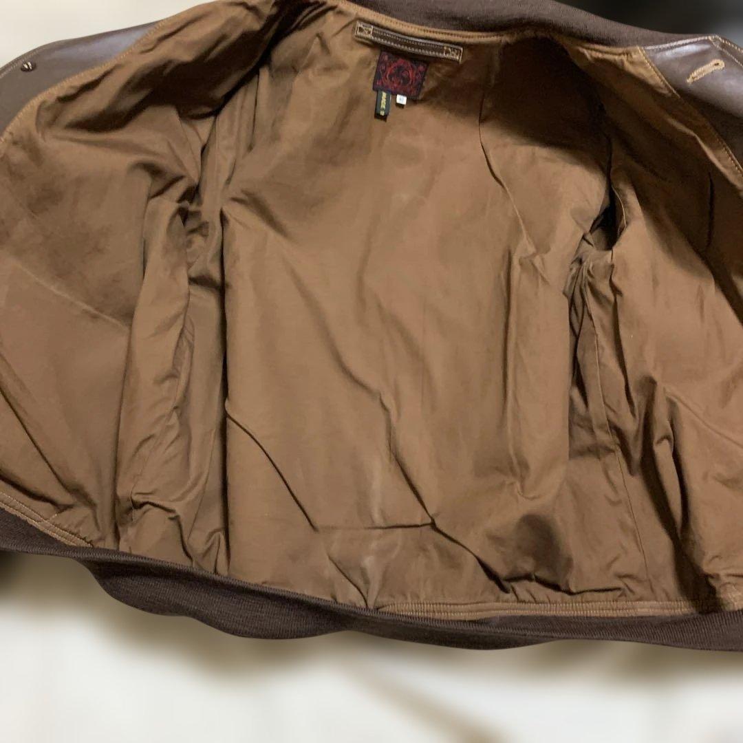 EVIS エヴィス A-1 レザージャケット 42 EVISU