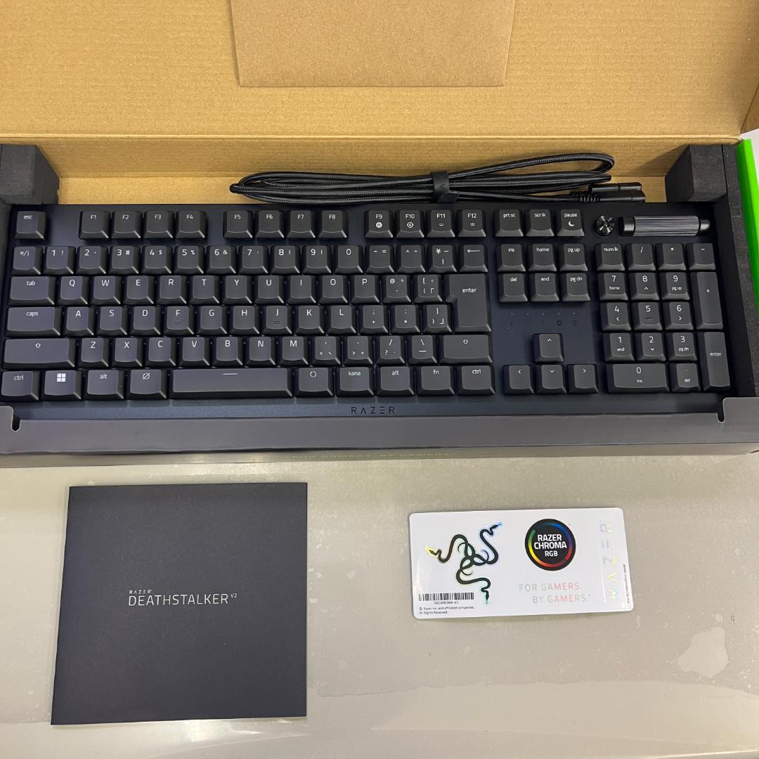 【美品】Razer DeathStalker V2 JP Clicky（有線）