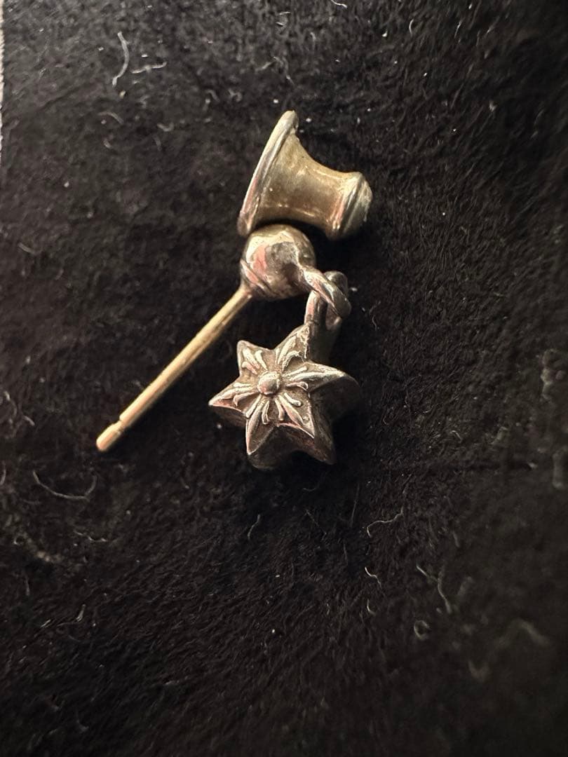クロムハーツ Chrome Hearts タイニースタードロップイヤリング