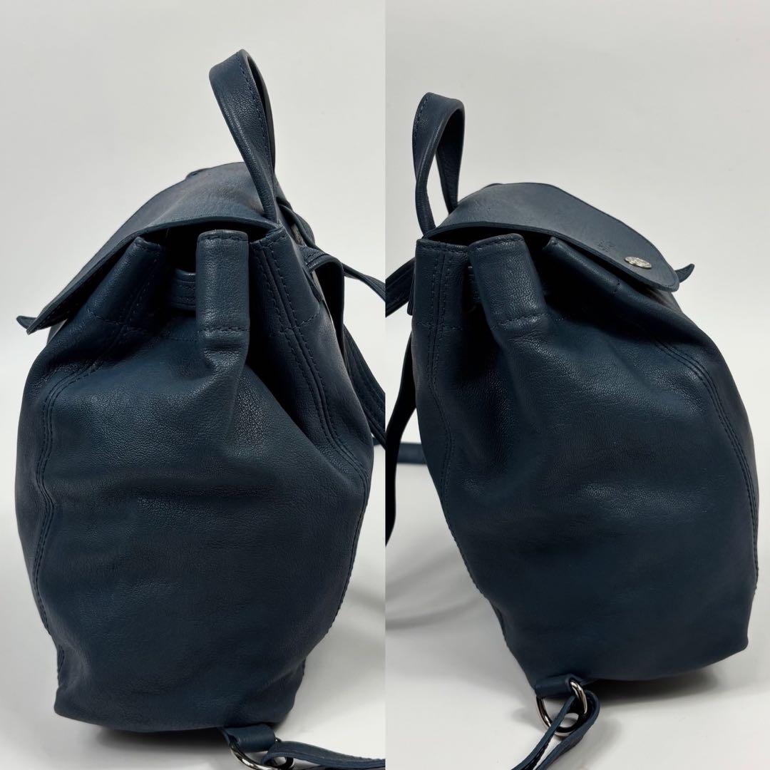 ロンシャン 美品 ルプリアージュ キュイール XS レザー ミニリュック