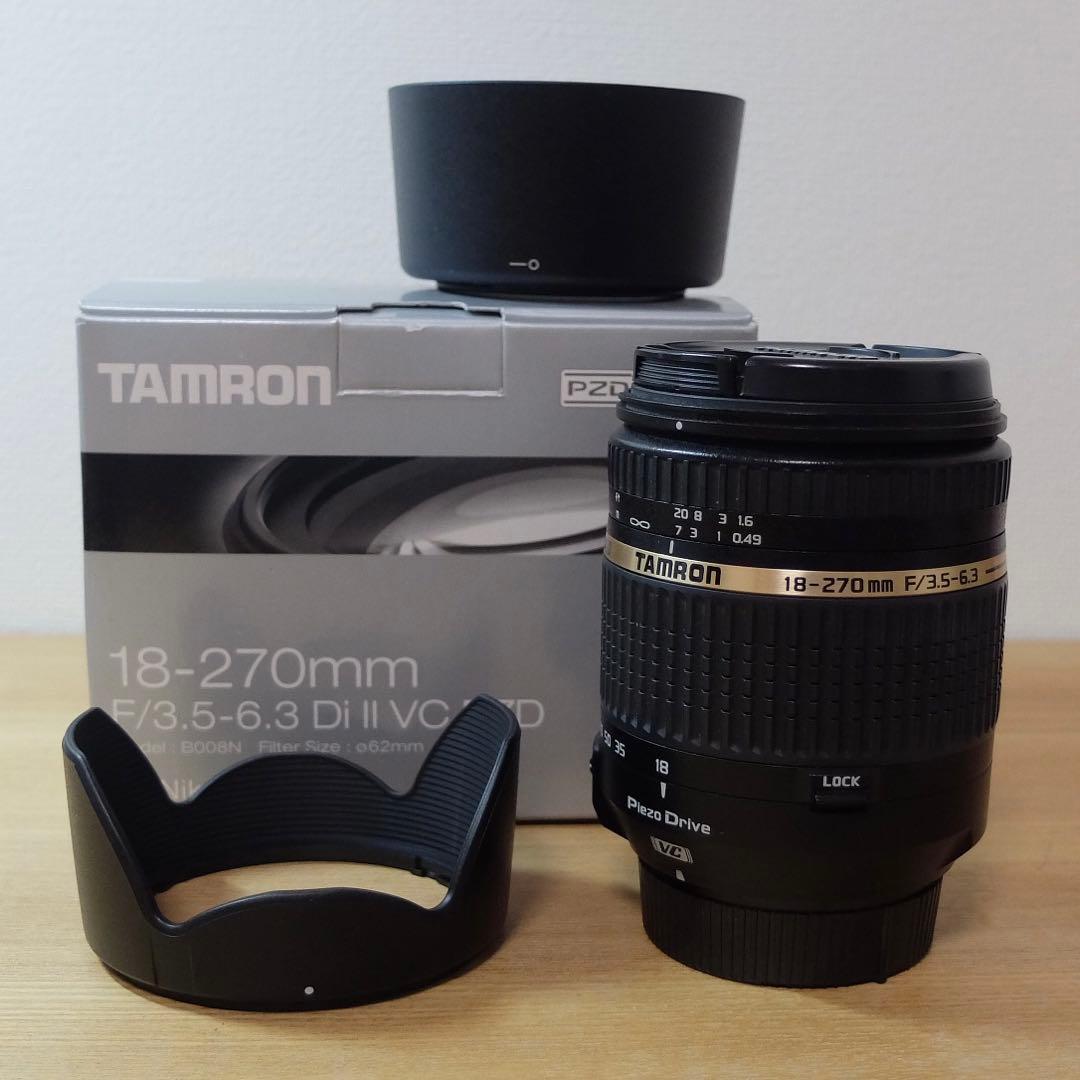 タムロン18-270mm F/3.5-6.3 Di II VC PZD