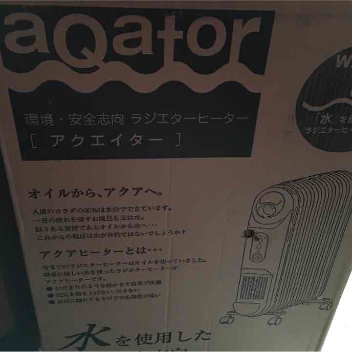 新品未開封アクエイターラジエターヒーターWH-009