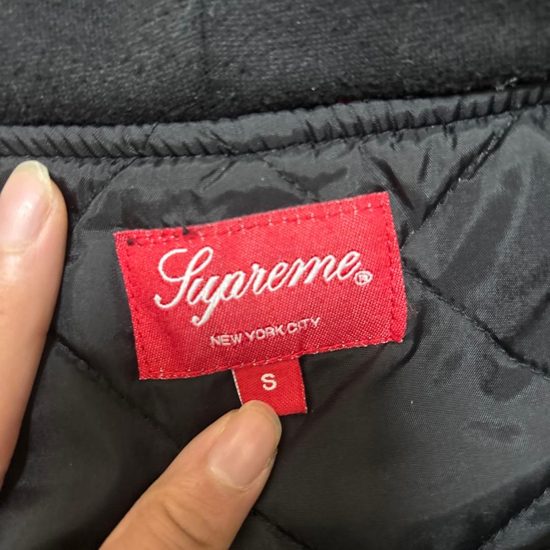 Supreme チェック柄 フード付きジャケット S