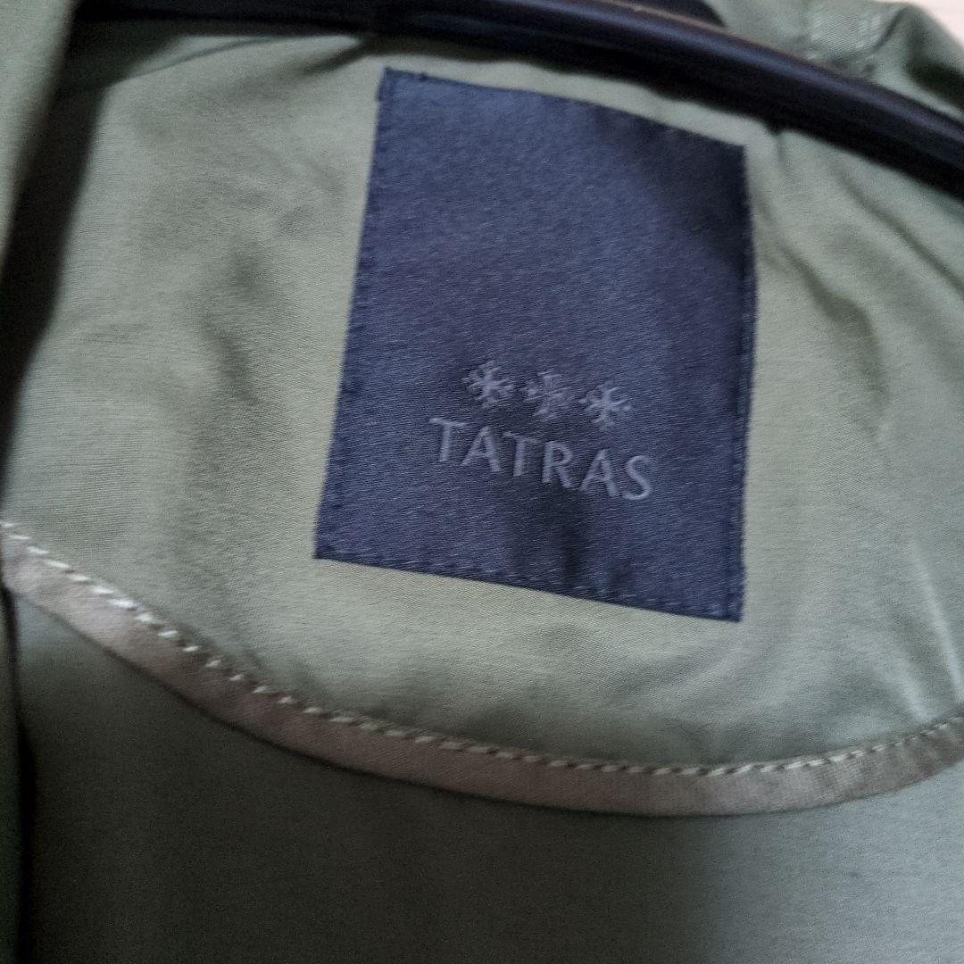 【貴重　美品】TATRAS フード付きオリーブグリーンモッズコート