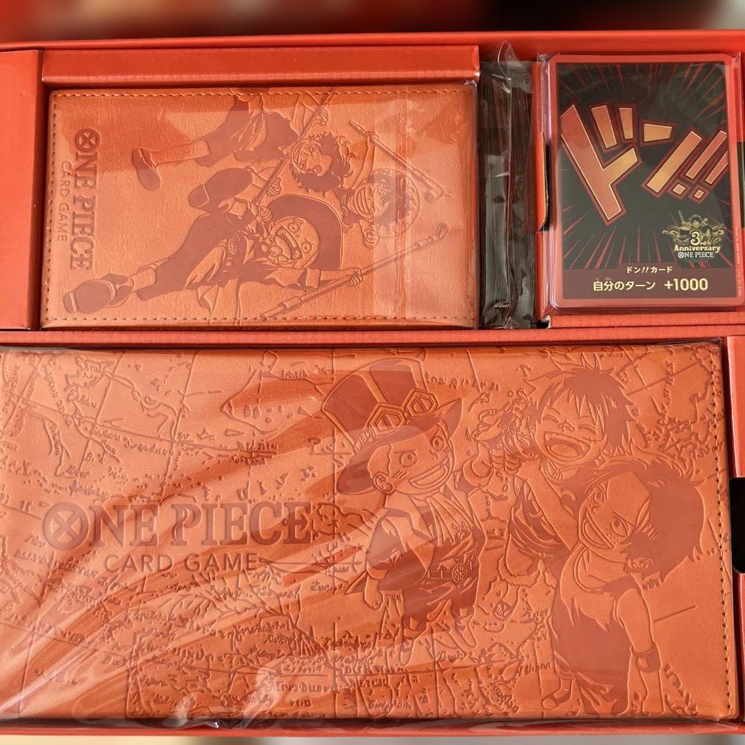 ワンピースカードゲーム 3周年記念セット サプライ品 3rd