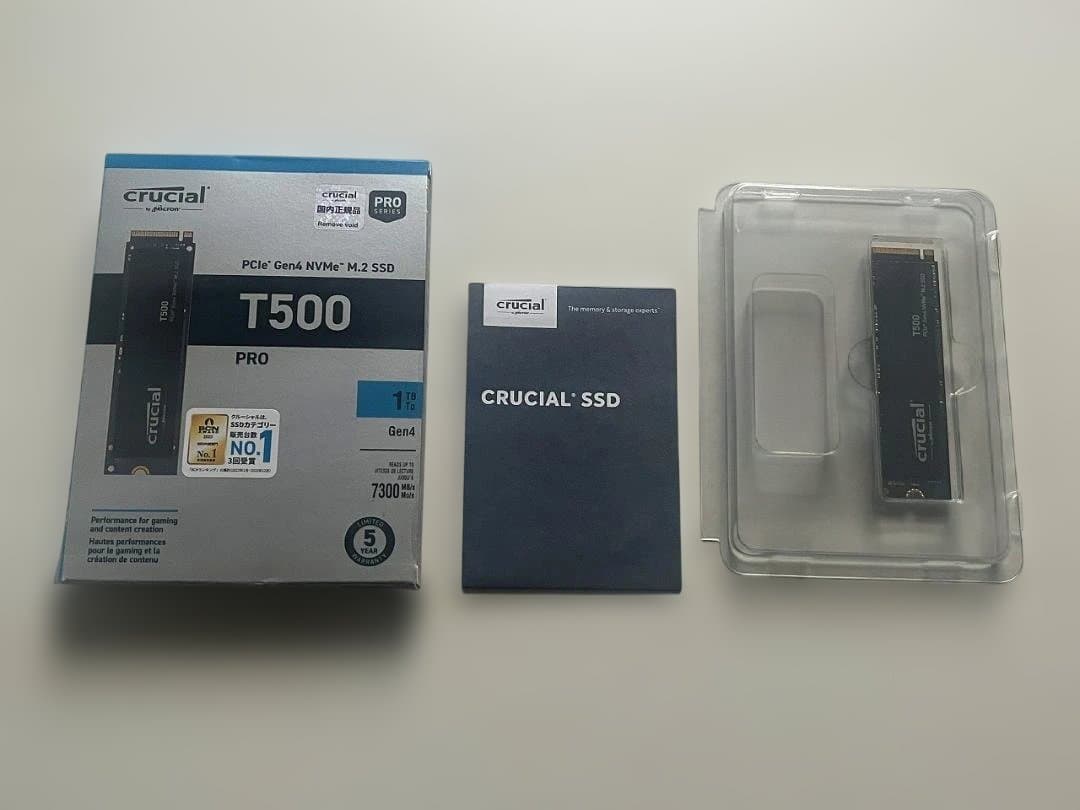 内蔵型SSD Crucial SSD T500 1TB
