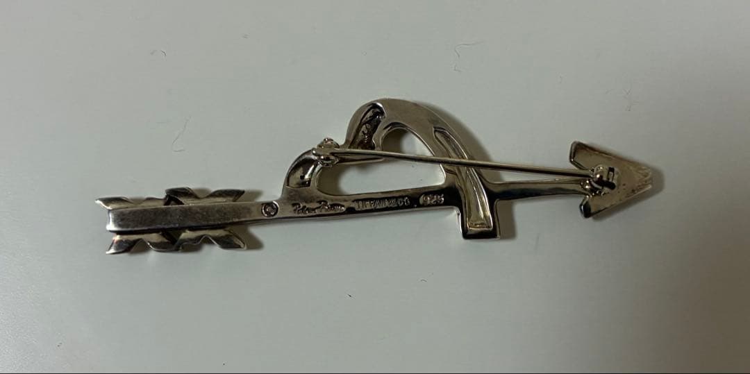 s*y様 Tiffany & Co. シルバーブローチ ハート　925