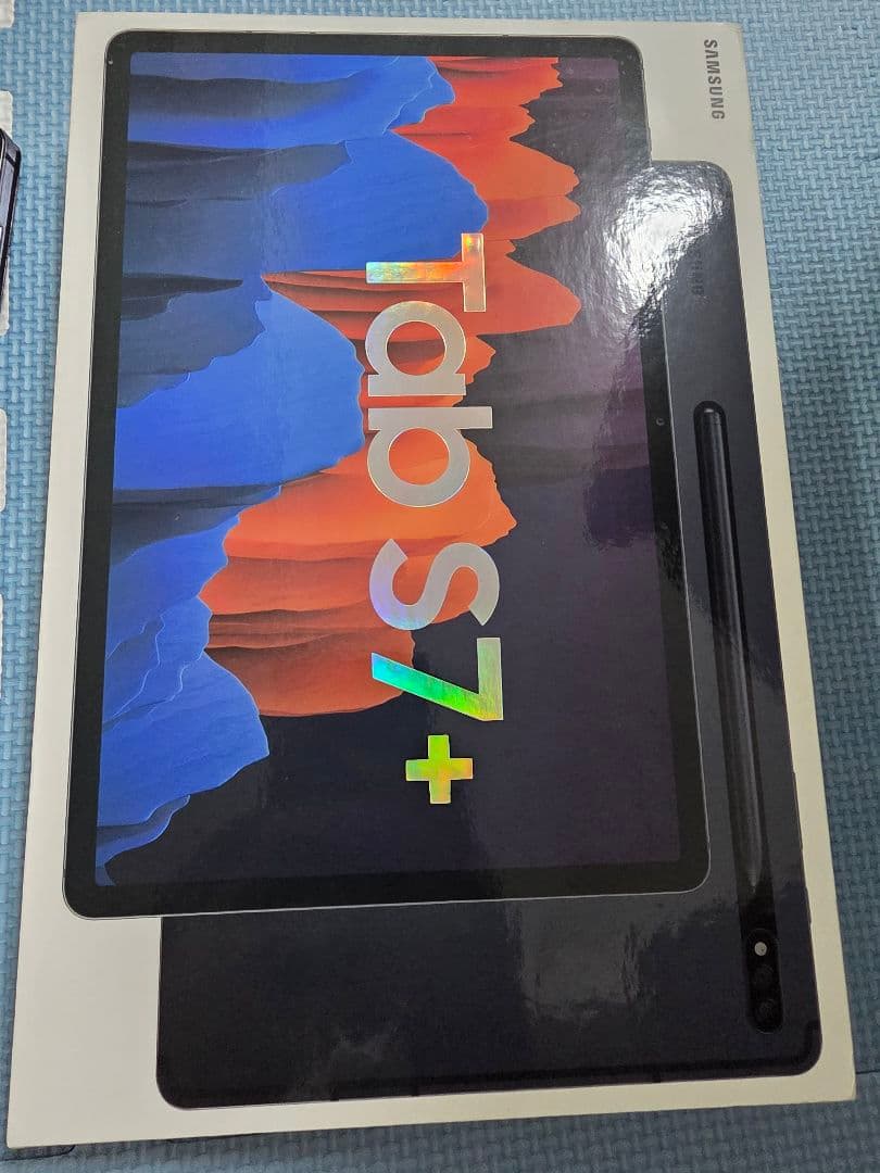 Samsung Galaxy Tab S7+ 12.4インチ　純正ケース付き