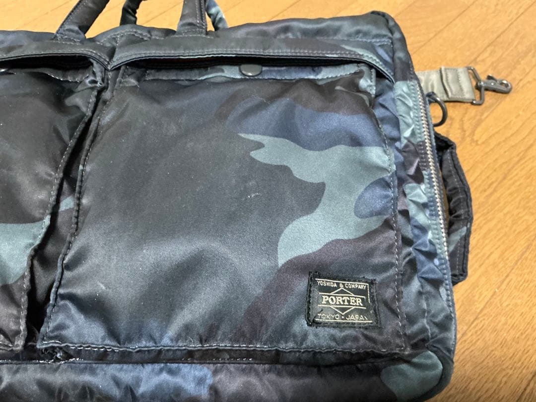 （美品）porter tanker 30th 3way カモフラ　ブリーフケース