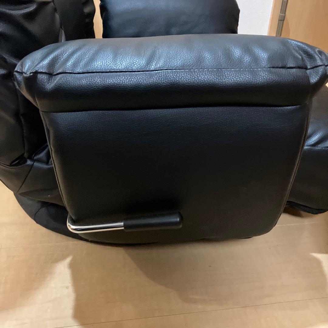 【NITORI】肘つき回転コイル座椅子ジャック ブラック