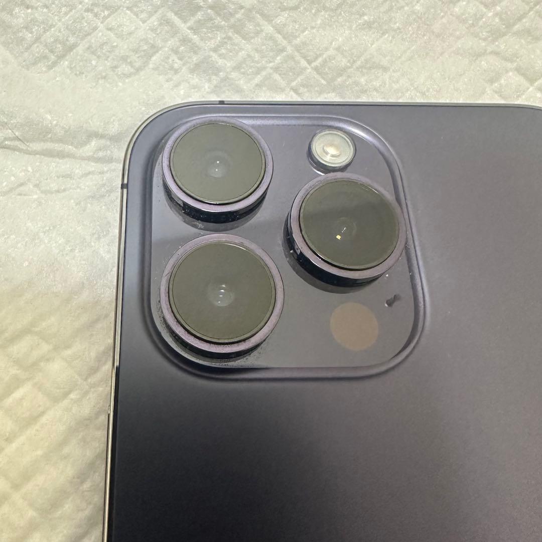 【美品】iPhone14Pro Max ディープパープル 128GB