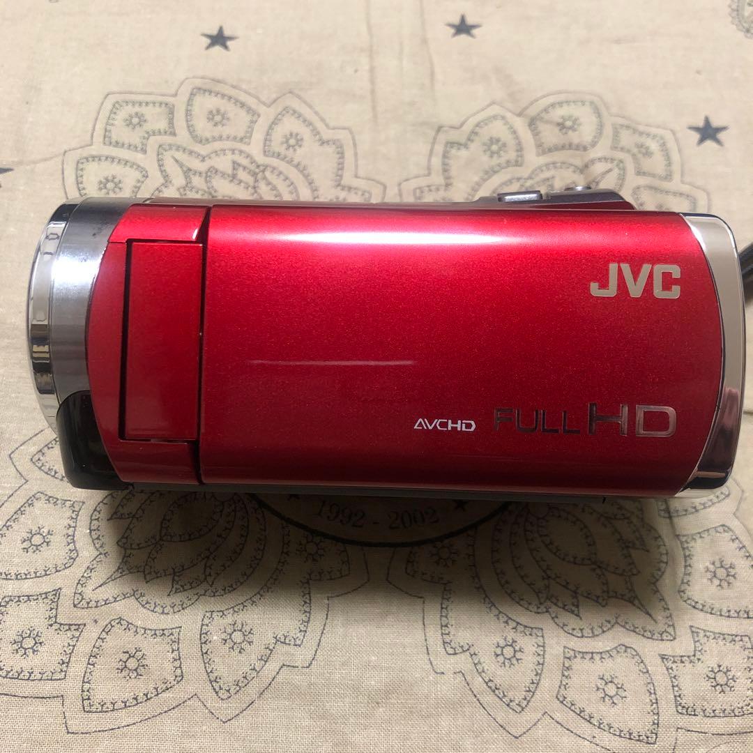 美品 JVC Everio GZ-E600 バッテリー3個付 ビデオカメラ