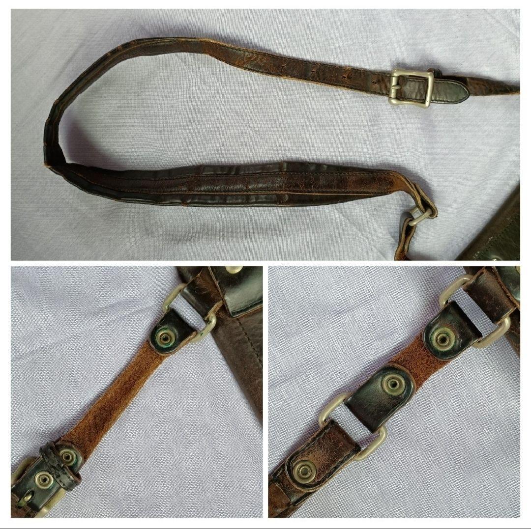 RRL（ダブルアールエル）　レザー製メールバッグ