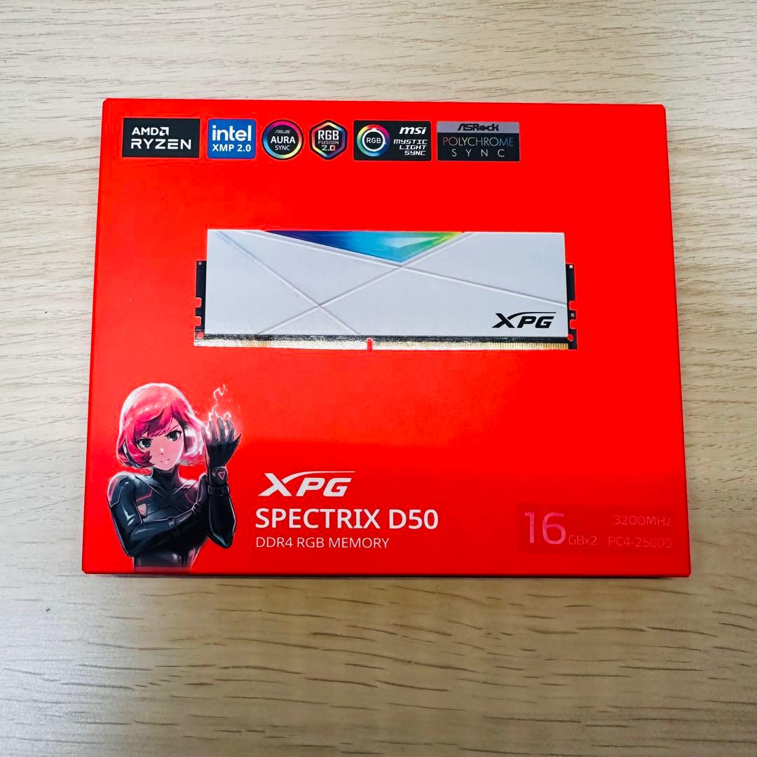 <新品未開封>XPG SPECTRIX D50 DDR4 RGB MEMORY