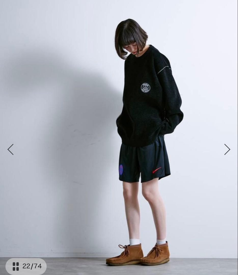 新品　パリサンジェルマン　モールニット　カーキ　ユニセックスL