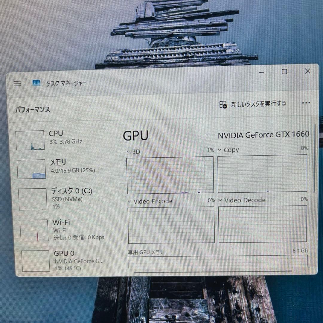 光る 自作ゲーミングPC FPSゲーム快適プレイ Windows11 SSD搭載