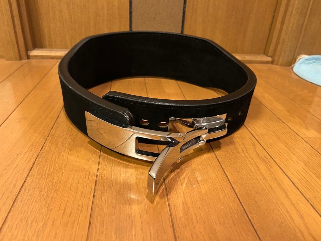 ONI 鬼 レバーアクションボディビルベルトNX バックル付き 13mm