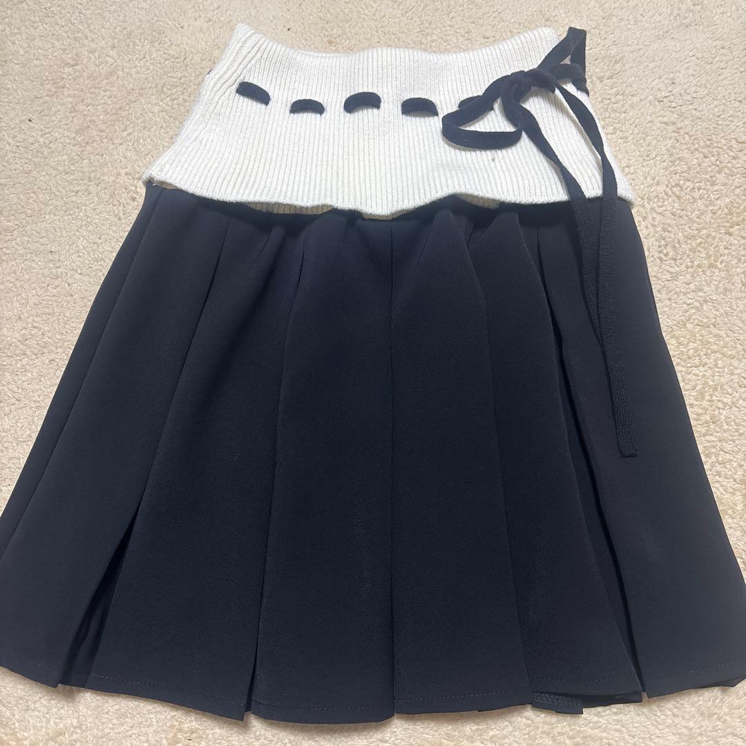 Darich ショルダーオープンニットセットアップ