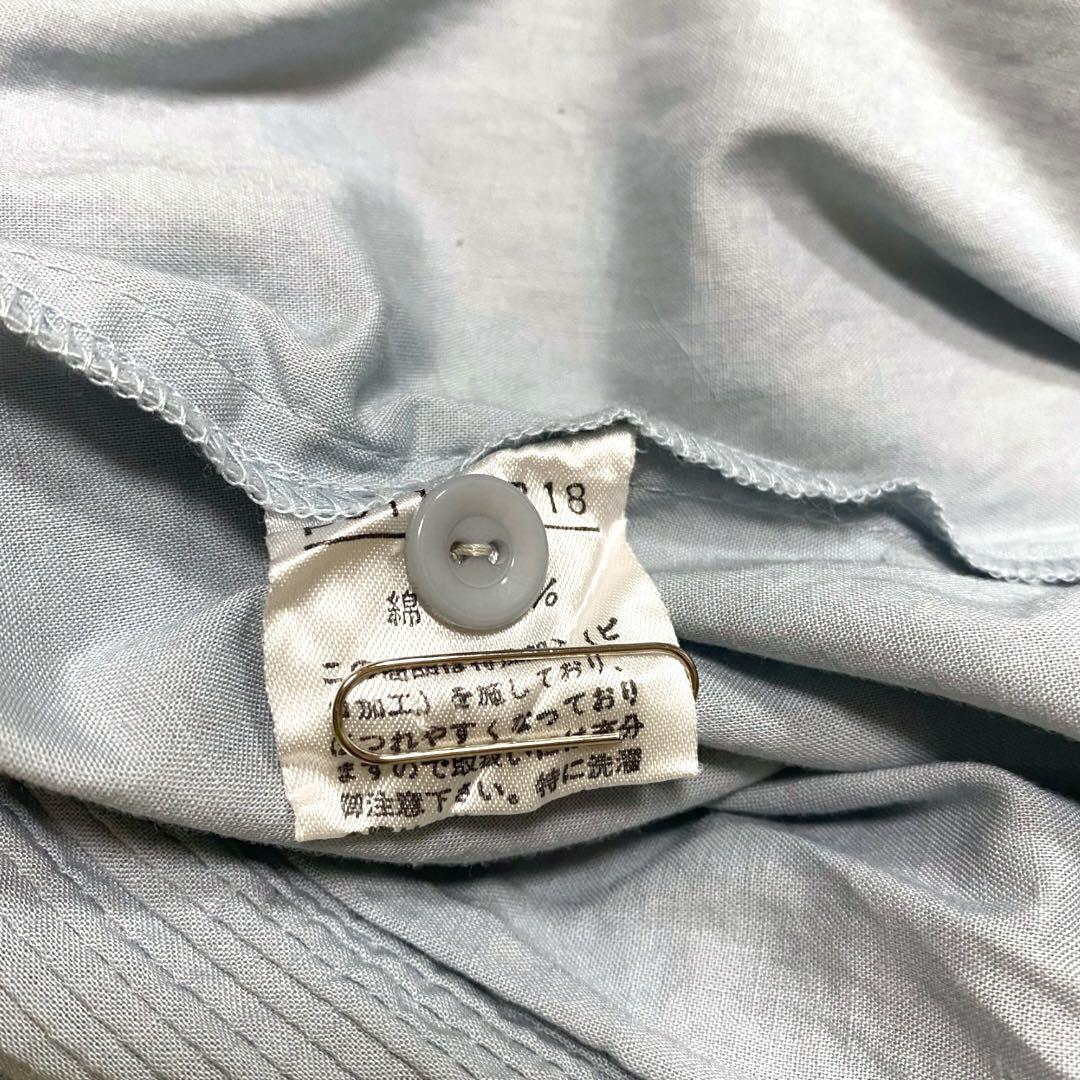 ピンクハウス　オーバーブラウス　ピコフリル　リボン　ピンタック　フード付き