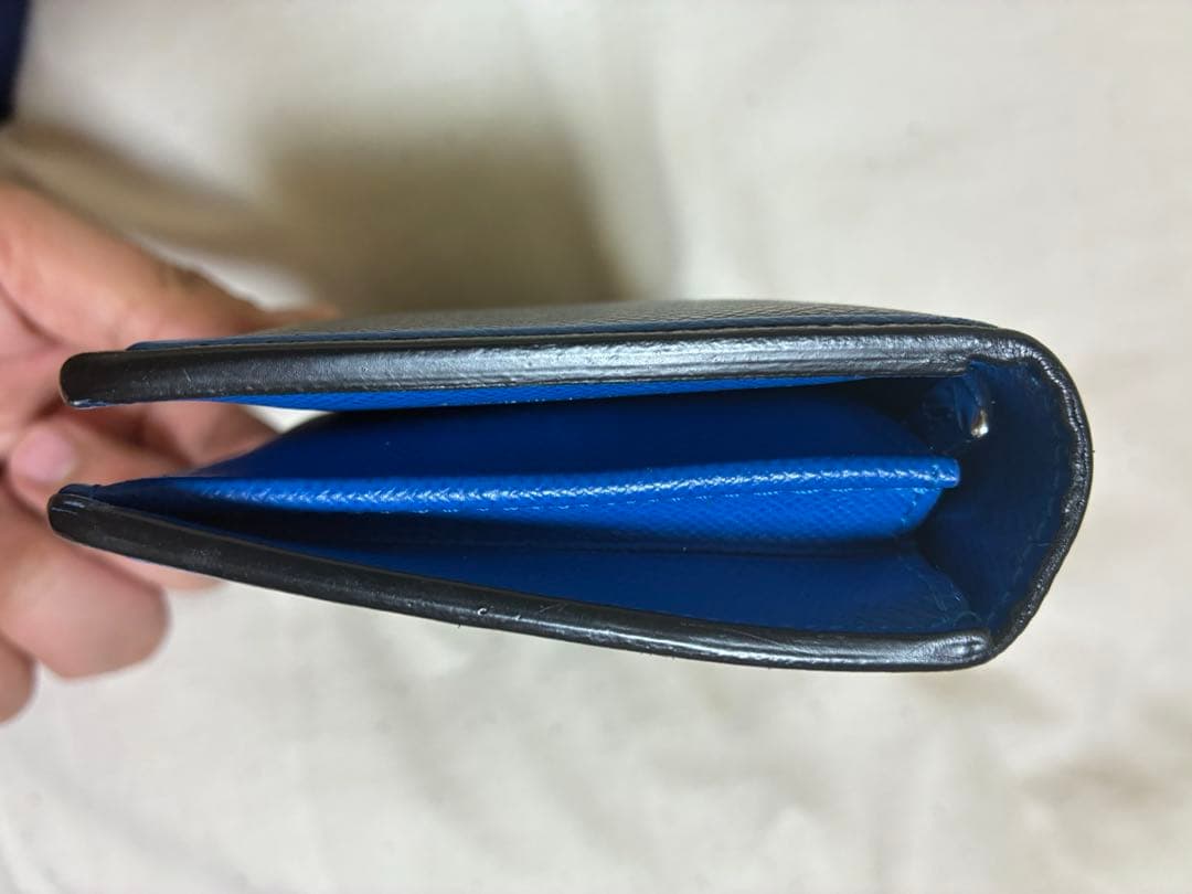 ルイヴィトン　タイガ ポルトフォイユ プラザ 長財布 ブルーライン 希少 限定