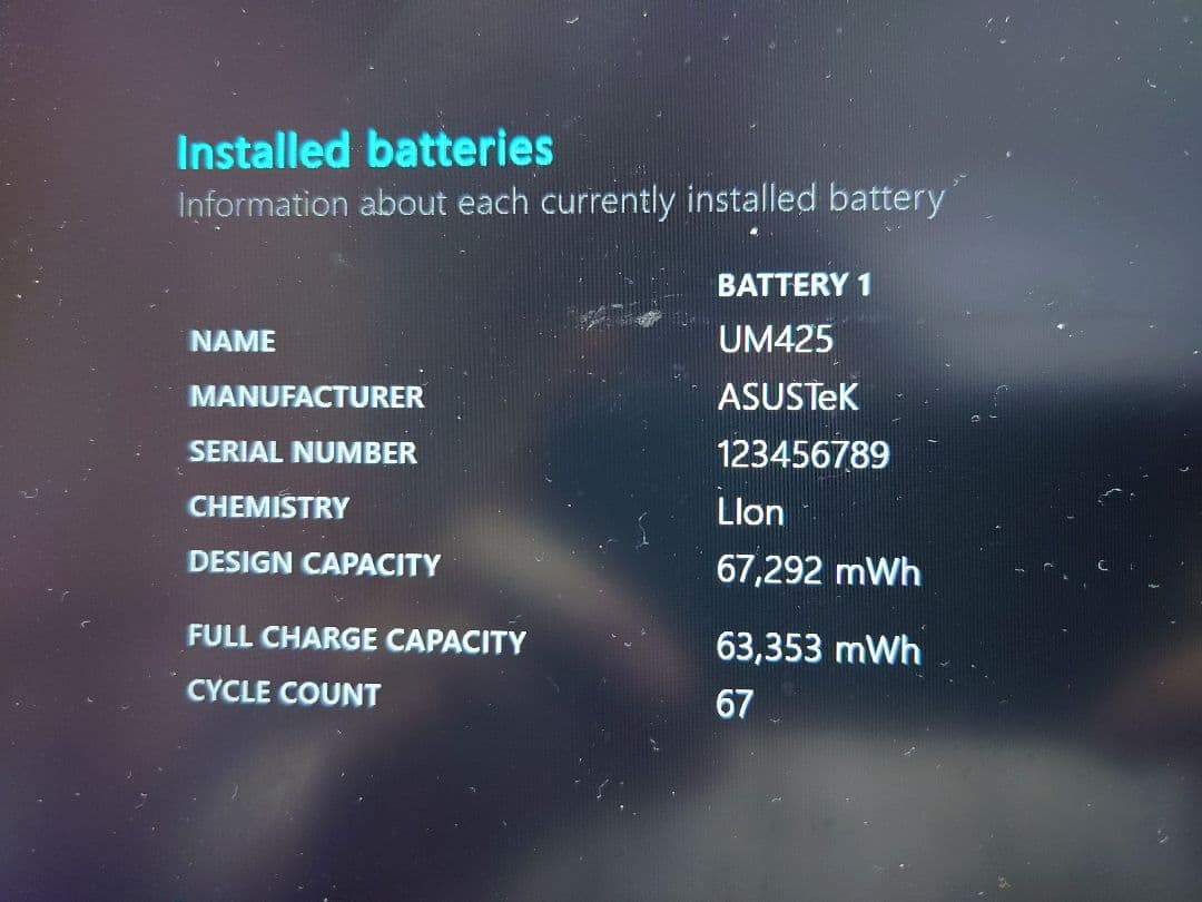 [箱、付属品、おまけあり]ASUS Zenbook UM425IA