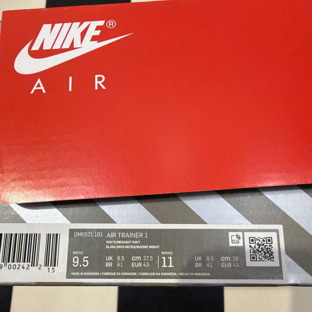 新品 NIKE AIR TRAINER 1 エアトレーナー US9.5