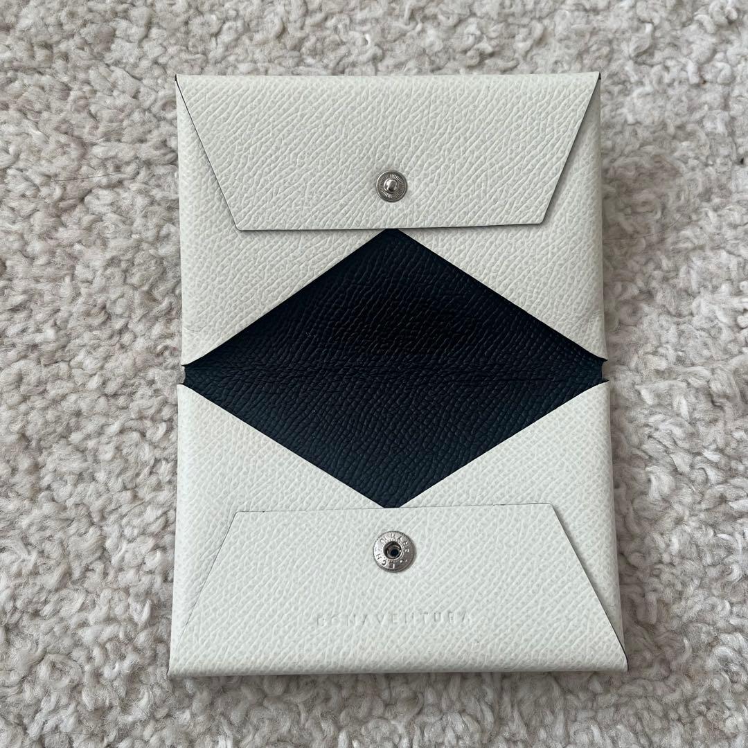 【美品】ボナベンチュラ　エルメス　ノブレッサフラップカードケース　名刺入れ