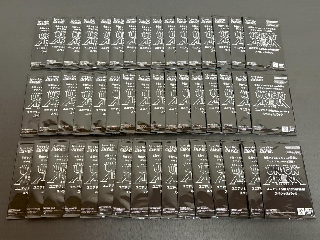 初版 ユニオンアリーナ 学園アイドルマスター 16BOX(1カートン分) プロモ