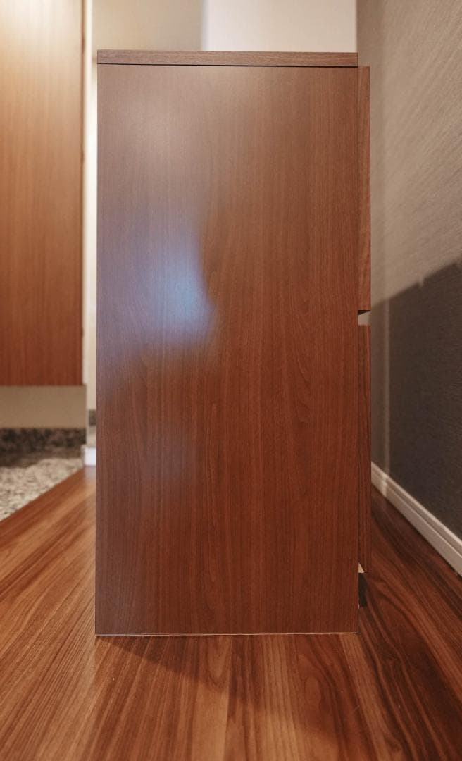 大川家具 木製 ダブルディ2 74-4ラック 収納棚 本棚