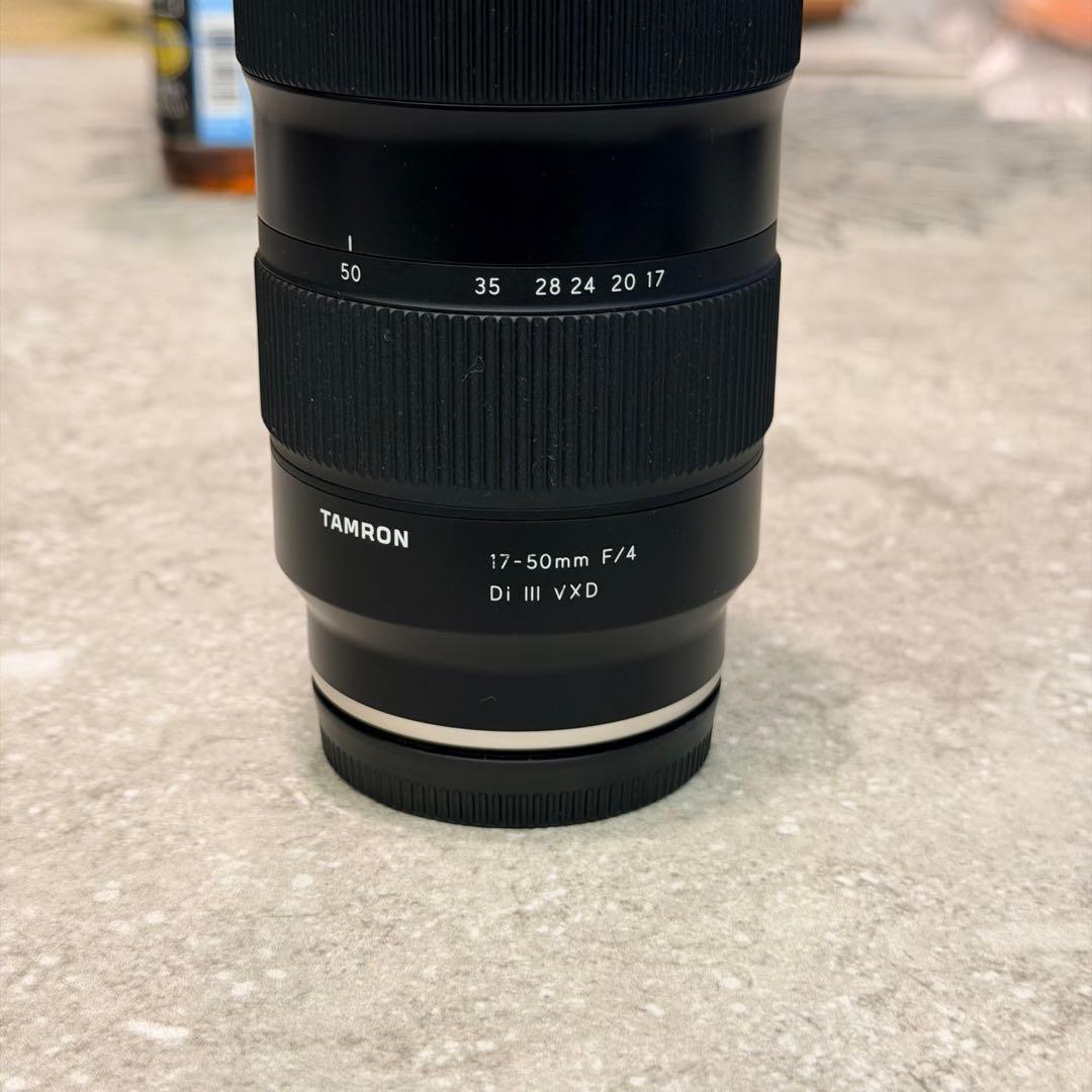 TAMRON17-50mm F/4 Di III VXD ソニーEマウントレンズ