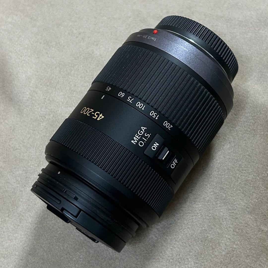 LUMIX 45-200mm マイクロフォーサーズ 4/3 レンズ ズーム AF