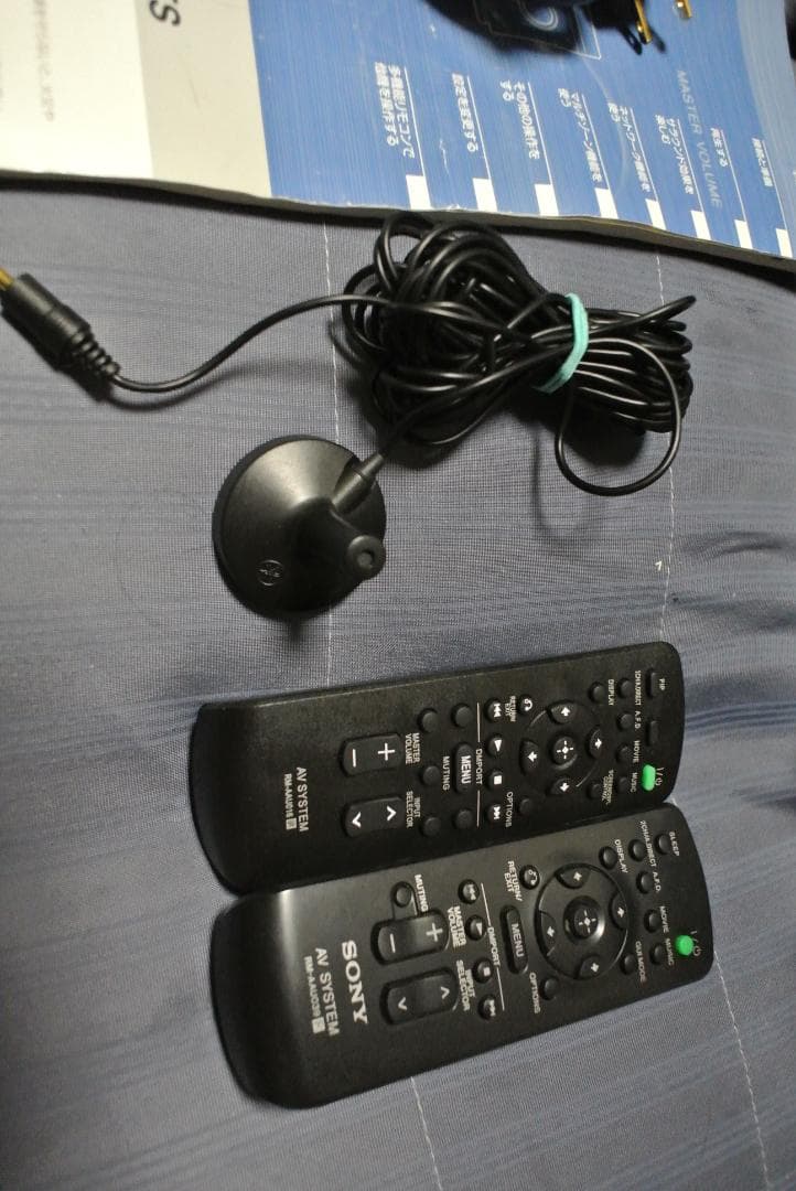 TA-DA3600ES AVアンプ SONY 動作品 リモコン3つ付