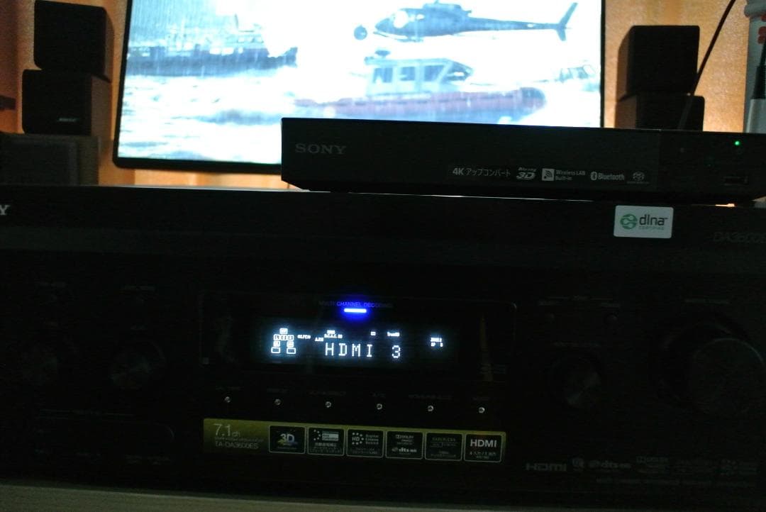 TA-DA3600ES AVアンプ SONY 動作品 リモコン3つ付