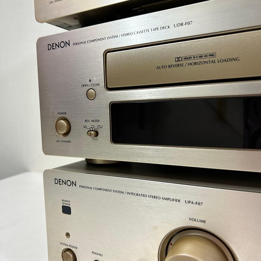 ラジオ・コンポ DENON UCD-F07 UTU-F07 UDR-F07 UPA-F07