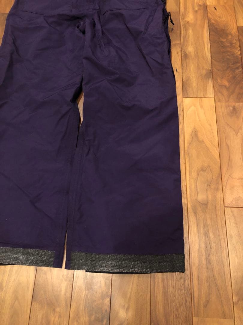 Greenclothing グリーンクロージング ビブパンツ パープル サイズS