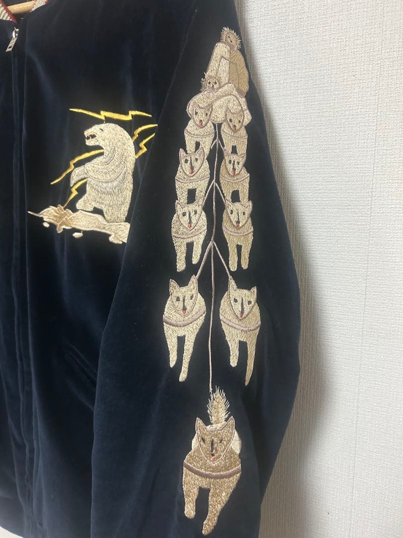 テーラー東洋　別珍　スカジャン　 アラスカ　XXLサイズ TT15544