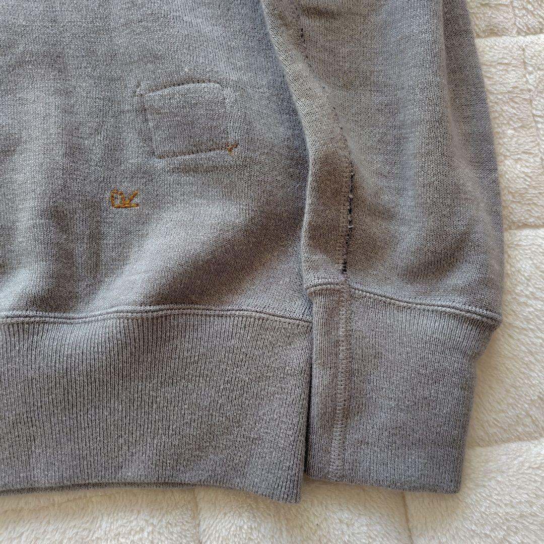 45R　ニットトレーナー　グレー