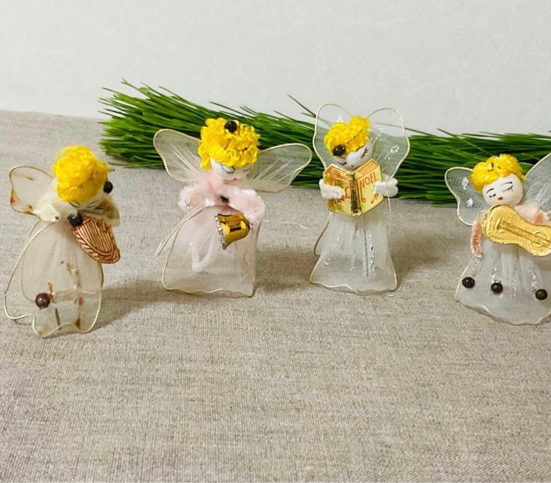 【専用です】欧米　デコレーション　アンティーク　飾り　天使　ホワイト