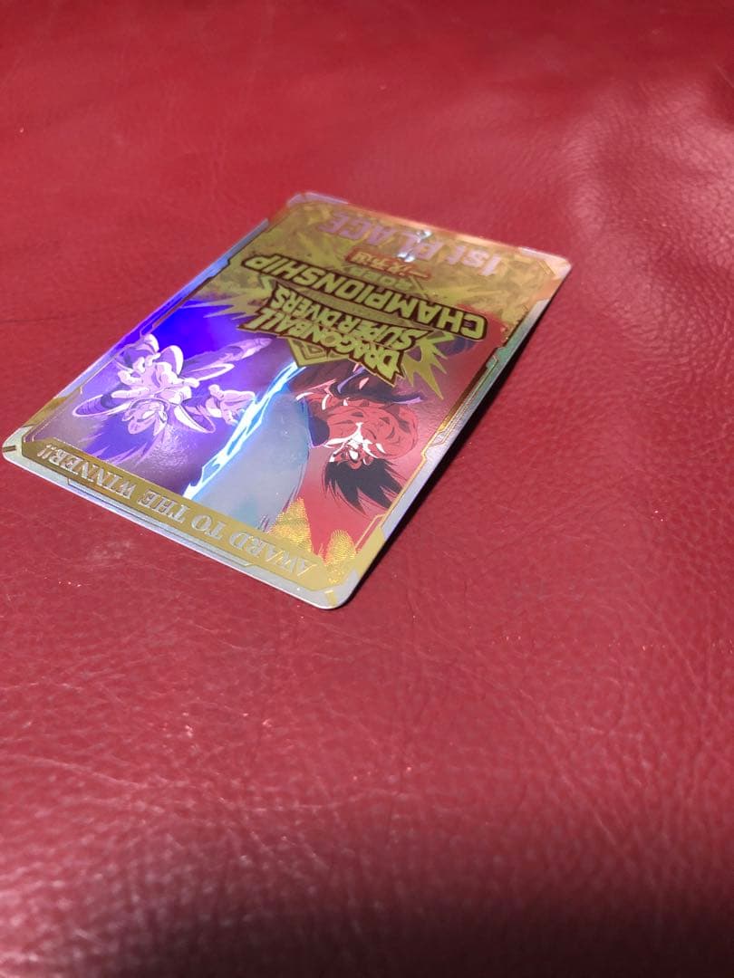 ★新品★ドラゴンボールスーパーダイバーズ大会プロモチャンピオンシップ優勝カード