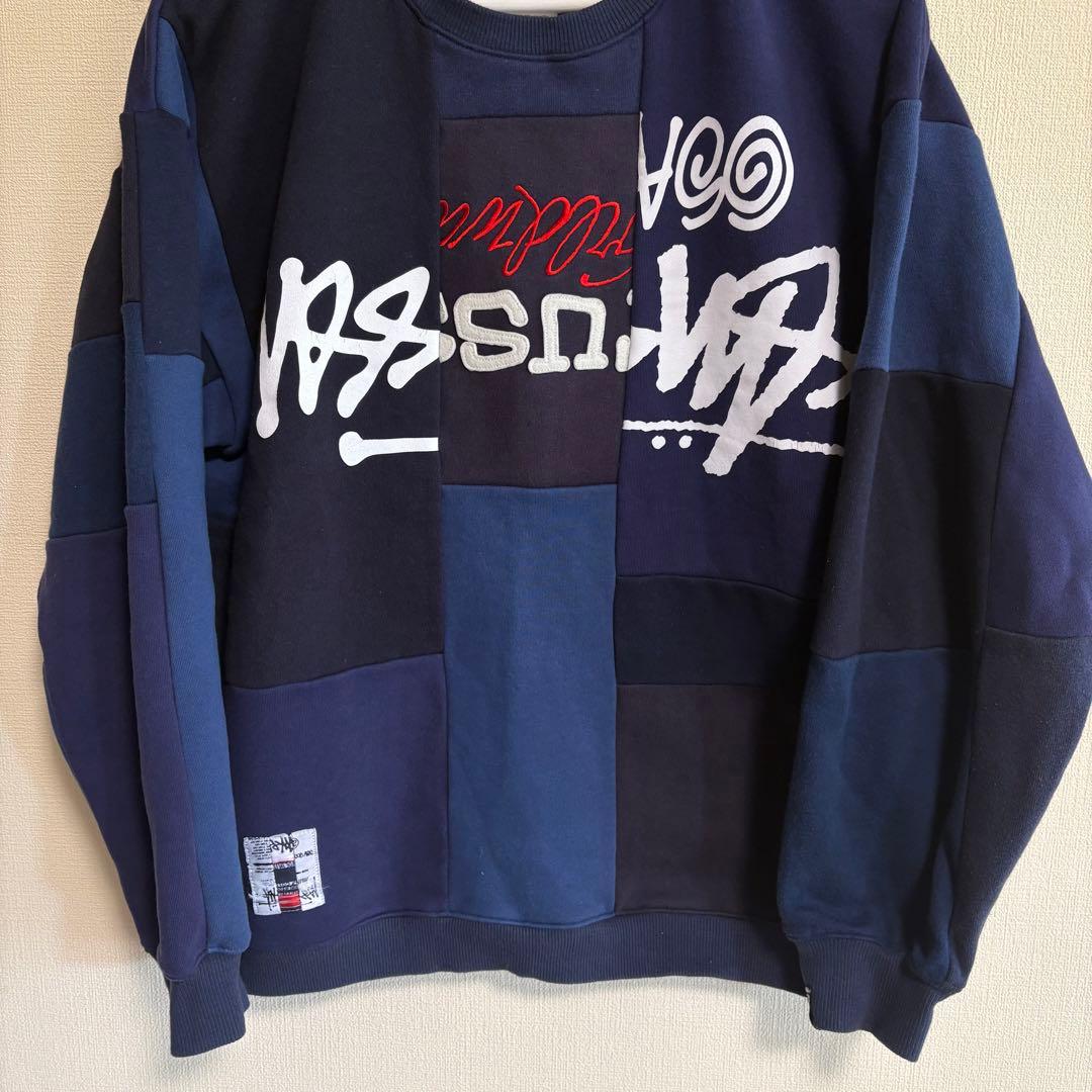 Old Stussy Takaya Hioki スウェット 再構築 パッチワーク