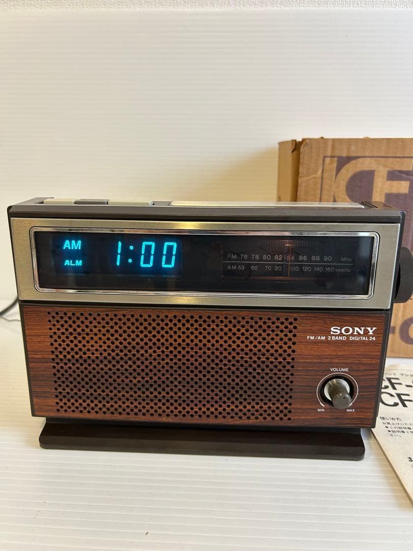 も*壺様 【希少】SONY ICF-C810 AM/FMデジタルクロックラジオ