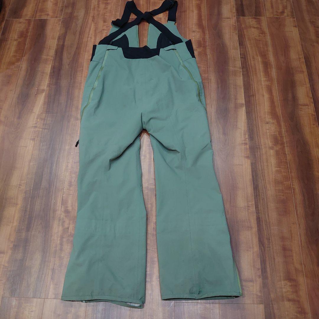 R*U様 unfudge　PEEP BIB PANTS ビブパン　XL オリーブ