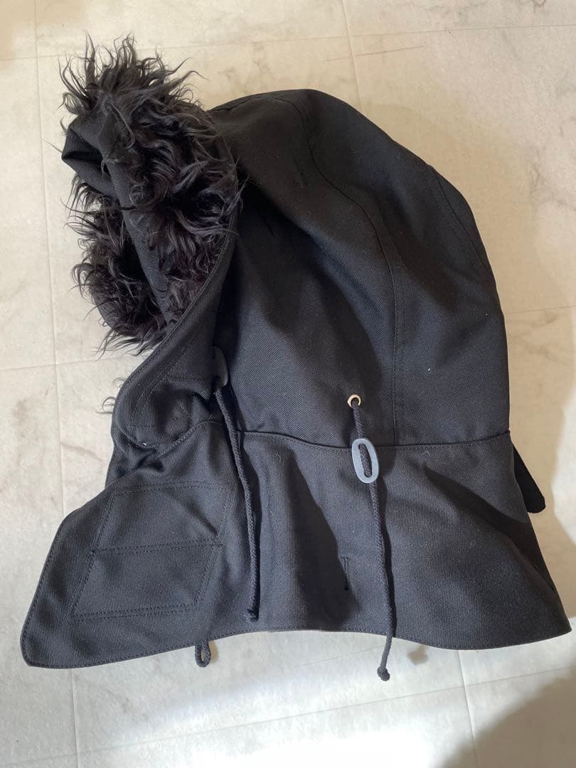 ほぼ新品○コムデギャルソンシャツ　付けフード　マフラー　ネックウォーマー