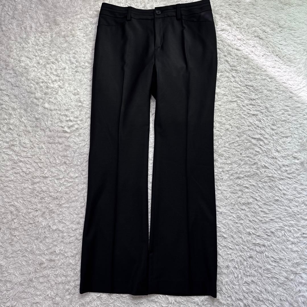 美品 23区 セットアップ パンツスーツ 大きいサイズ 44 3L 黒 1B