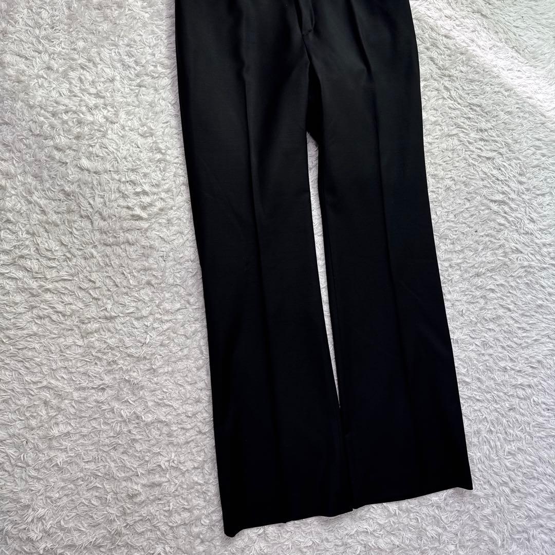 美品 23区 セットアップ パンツスーツ 大きいサイズ 44 3L 黒 1B