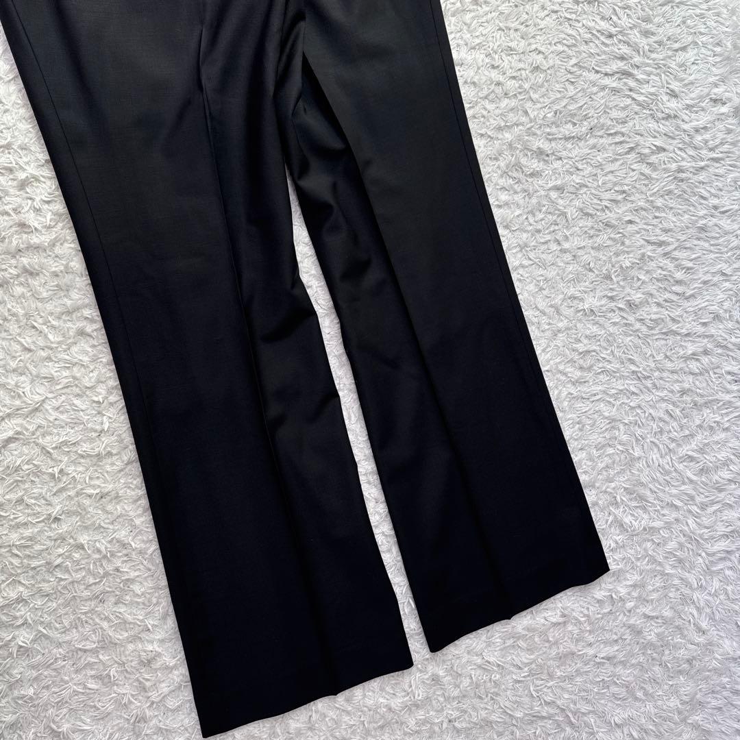 美品 23区 セットアップ パンツスーツ 大きいサイズ 44 3L 黒 1B