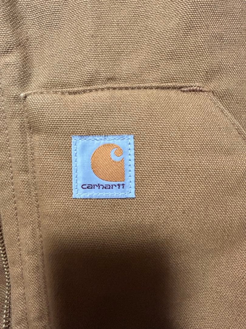 USAカーハートCARHARTT#V01ダックベストブラウン【M】ワークベスト